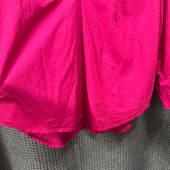 A Shirt Thing Josephine Blouse Fuschia Pink Petite Small Made in Italy - Picture 7 of 10
